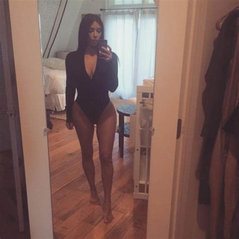 Kim Kardashian Shows Hips Are The New Booty Flaunting Alluring