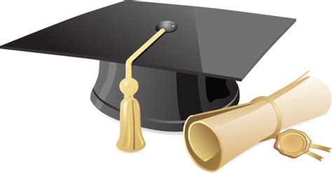 Graduation Cap Und Diplom Stock Vektor Art Und Mehr Bilder Von