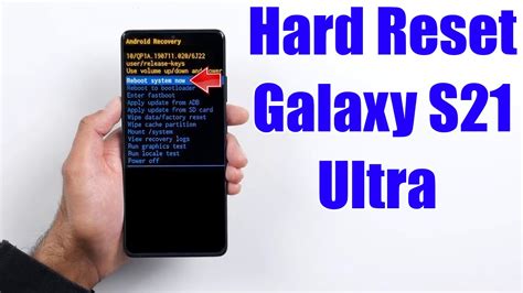 Hard Reset Galaxy S21 Ultra Factory Reset Remove Patternlock