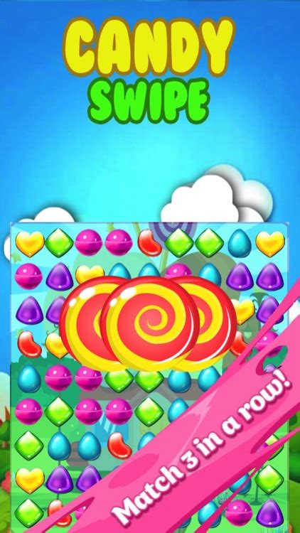 Candy Swipe Mania Blitz Match Candies Puzzle Game For Boys And Girls By