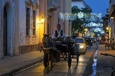 Cartagena De Indias Bolivarcolombia December 10 2017 A View Of A