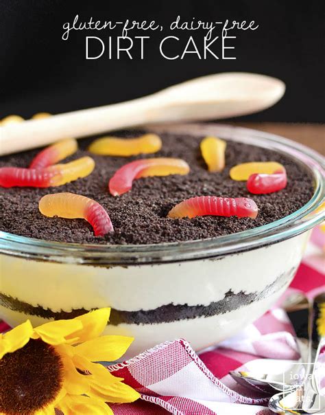 The nutritional information is pretty amazing, especially when you consider that this is a chocolate dessert! Gluten-Free, Dairy-Free Dirt Cake (Video) - Iowa Girl Eats