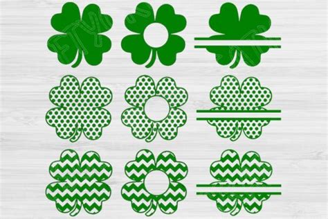 Craft Supplies And Tools Paper Party And Kids Shamrock Svgshamrock Bundle