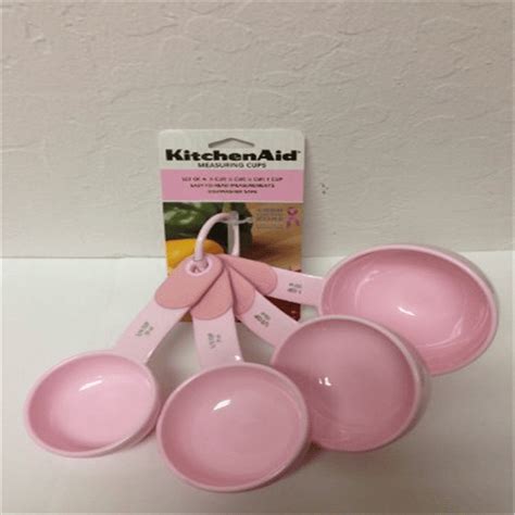 Kitchenaid Measuring Cups Pink Set Of 4