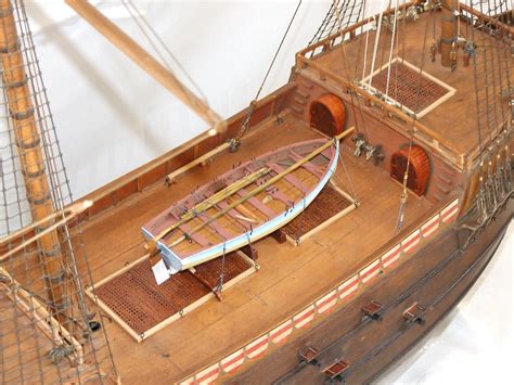 Model Stated To Be An Elizabethan Galleon Unknown Original Jsb Model