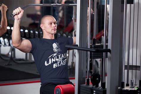 male fitness gym sport  shirt mock  psd  behance