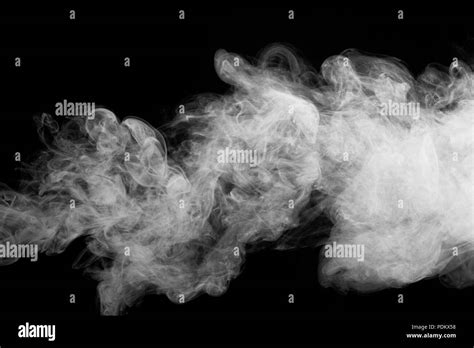 Movement Of Smoke On Black Background Smoke Background Abstract Smoke