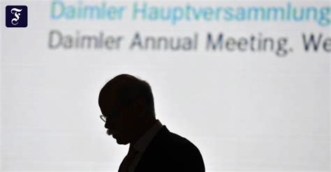 Daimler Hauptversammlung Zetsche Schlie T Entlassungen Nicht Aus