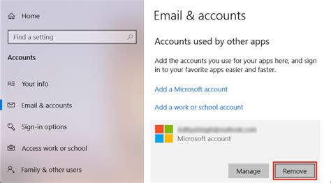 How To Remove Microsoft Account From Windows 1011