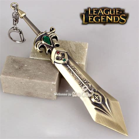 2017 Exquisite Lol Accessories League Of Legends Weapon Keychains