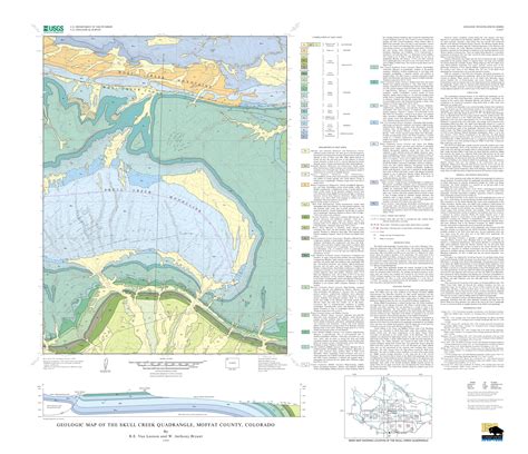 Geologic Map Of The Skull Creek Quadrangle Moffat County Colorado Docslib
