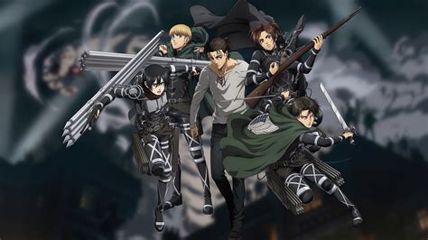 Attack On Titan Final Season Anime Characters 4k Hd Wallpaper