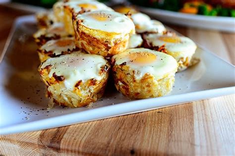 You can freeze and reheat them too! Eggs in Hash Brown Nests recipe | Chefthisup