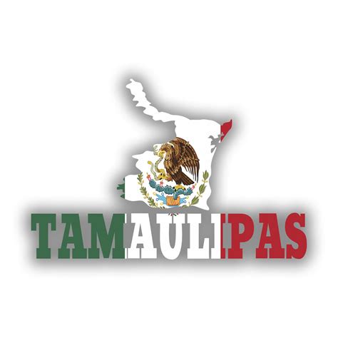Tamaulipas Mexico Precision Cut Decal