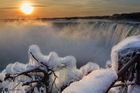 Niagara Falls Sunrise Scott Martin Photography