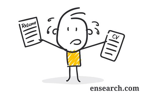 Is There A Difference Between A Resume And A Cv Ensearch