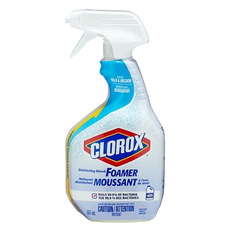 Clorox Cleaner Disinfecting Foamer Bathroom Spray With Bleach