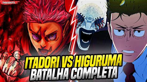 Yuji Itadori Vs Hiromi Higuruma Veja Como Foi Jujutsu Kaisen Youtube