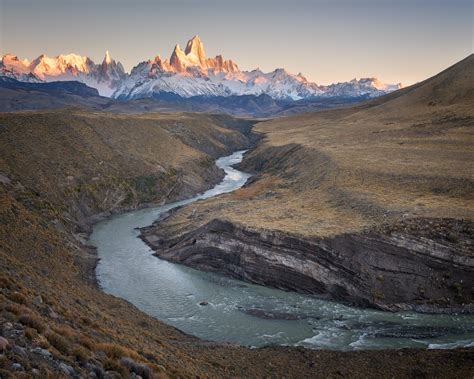 Beautiful Stuff Rio De Las Vueltas Fitz Roy And Cerro Torre