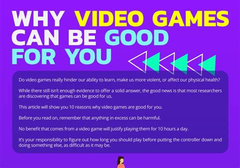 10 Reasons Why Video Games Are Good For You Sometimes