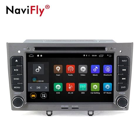 Navifly Android Car Dvd Player For Peugeot Peugeot With Gps
