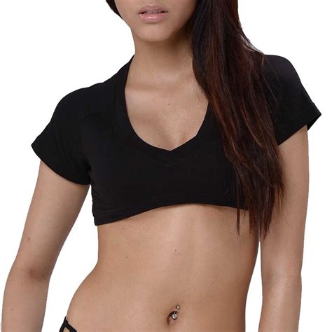 Womens Sexy Crop Tops Sport Wear Clubwear Blouses Micro Mini Pleated Skirt Ebay