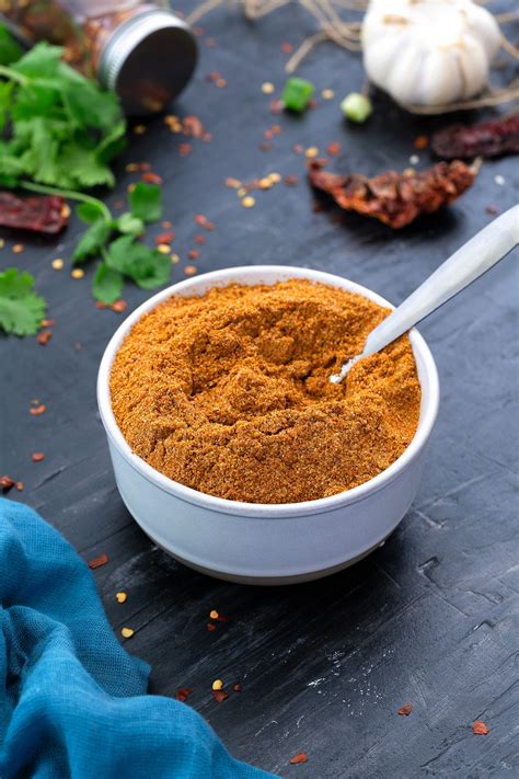 Homemade Chili Seasoning Powder Mix Recipe Yellow Chilis