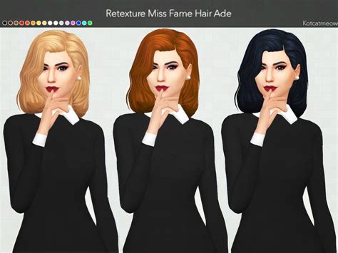 K O T C A T • Sims Hair Sims 4 Hair Male Sims 4 Clothing