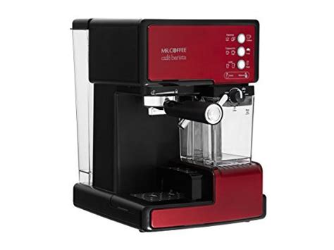 Mr Coffee One Touch Coffeehouse Espresso Maker And Cappuccino Machine