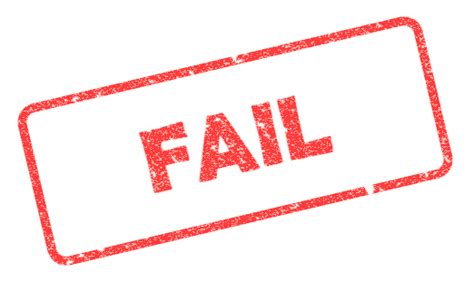 Fail Stamp Transparent Png All Png All