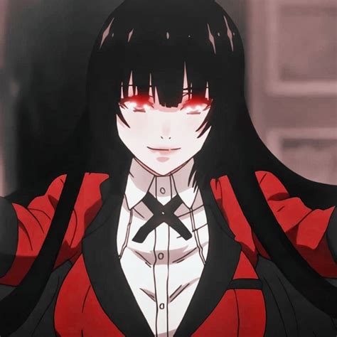 Kakegurui Icons Yumeko Jabami Рисование Монако Юри