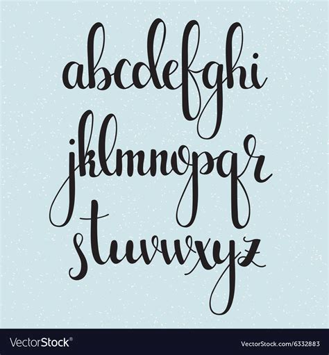 Cursive Calligraphy Free Font Svg