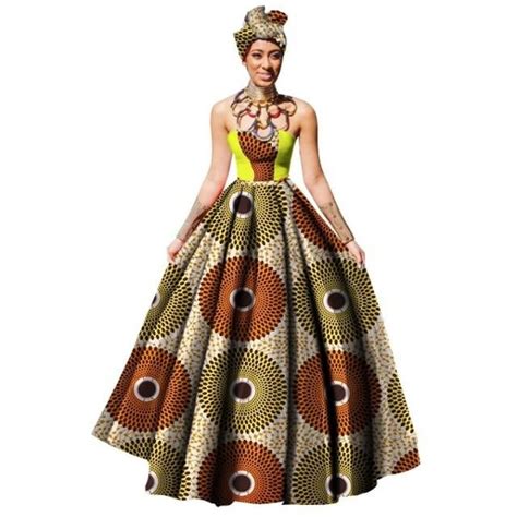african women dress dashiki print maxi ball gown strapless party with x11330 african dresses
