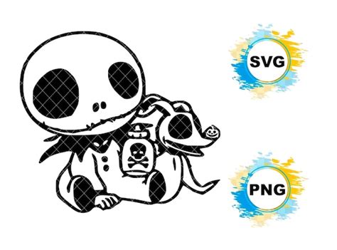 Baby Jack Skellington Svg Nightmare Before Christmas Etsy