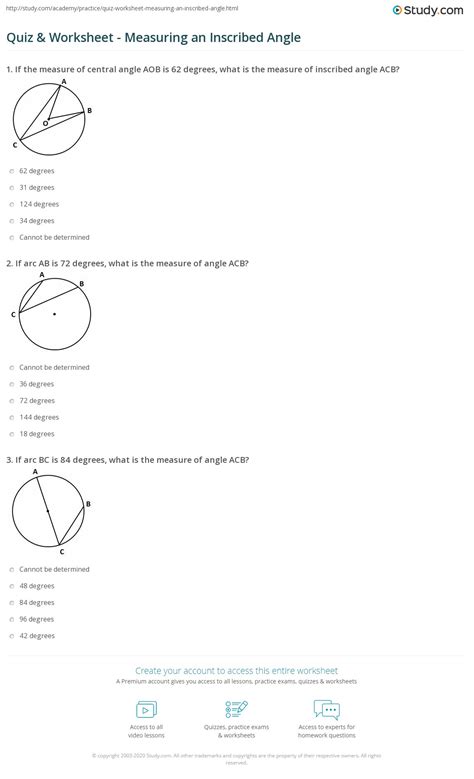 Each quadrilateral described is inscribed in a circle. 15.2 Angles In Inscribed Polygons Answer Key - Polygons and Quadrilaterals worksheet - just-pure ...