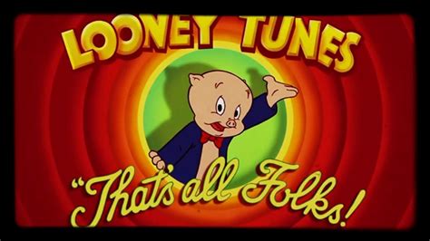 Porky Pig Thats All Folks Animation