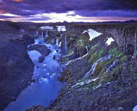 Zenfolio Allen Karsh Iceland June 2015 Sigalda Waterfalls