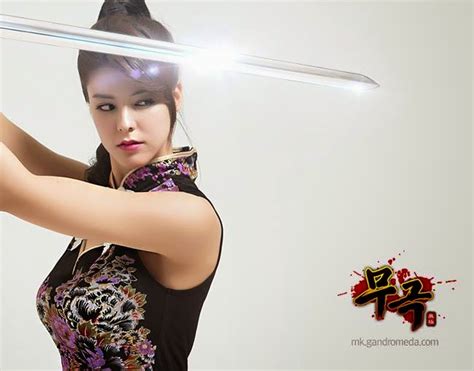 Ok Kpop Fuji Mina Transforms Into A Sexy Female Warrior For Gandromeda