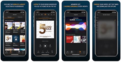 Begin reading or listening right away. 6 Best Audiobook Apps for iPhone | Inspirationfeed