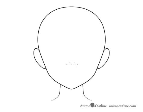 Draw a line with a curve at the end and then a line going upwards for the face. How to Draw Freckles on Anime Faces - AnimeOutline