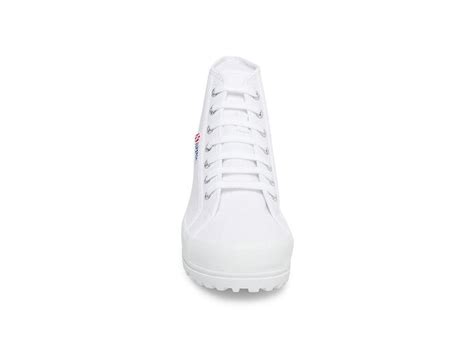 Superga 2341 Alpina Cotu White Outlet Womens Superga High Top Shoes