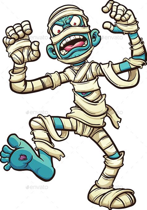 Cartoon Mummy Vectors Graphicriver