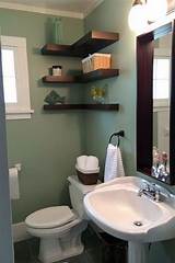 Floating Shelves Above Toilet Pictures