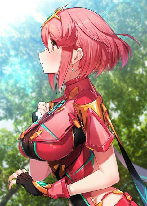 Pyra Xenoblade Chronicles And 1 More Drawn By Green322 Danbooru