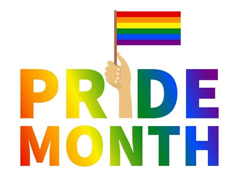Lgbt Element Clip Art Colorful Rainbow Lgbtq Pride Month Celebration