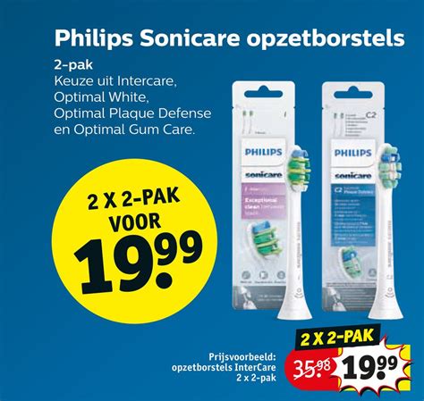 4.8 out of 5 stars 438. Philips Sonicare opzetborstels 2-pack van € 35,98 voor € ...