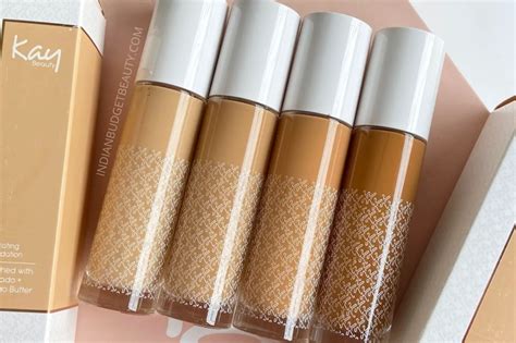 Kay Beauty Hydrating Foundation Review And Swatches 20 Shades