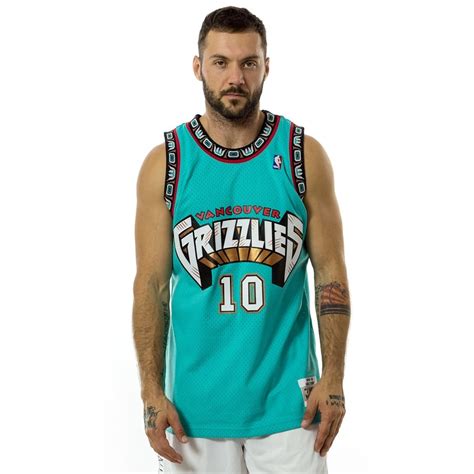 Mitchell Ness Maillot Nba Swingman Mike Bibby Memphis Grizzlies 1998 99