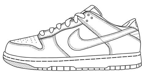 Nike Air Force Coloring Pages