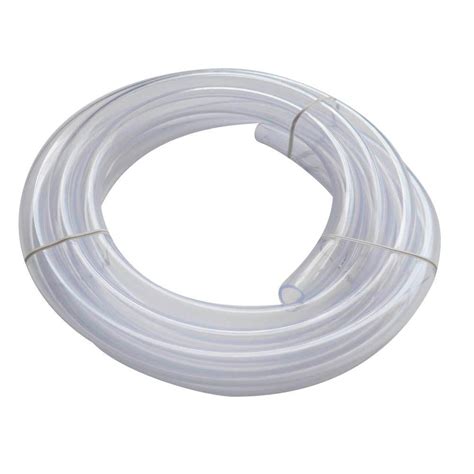 Everbilt 58 In Od X 12 In Id X 10 Ft Pvc Clear Vinyl Tubing